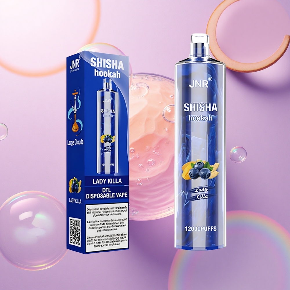 JNR Shisha Hookah 12000 Signora Assassina 24ml 750mAh