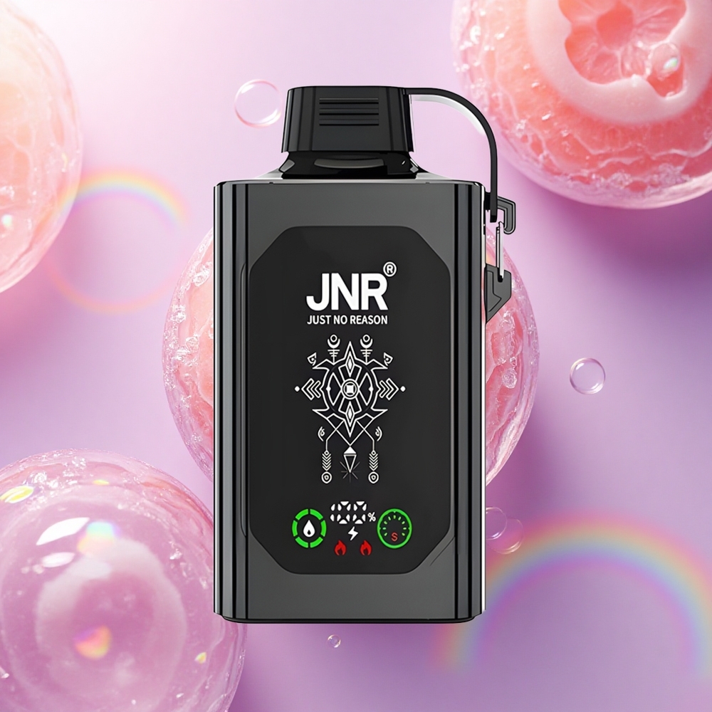 JNR Shisha Hookah Box 20500 Gelato alla Fragola HD Display 25ml Dual Mesh 5% Nicotine