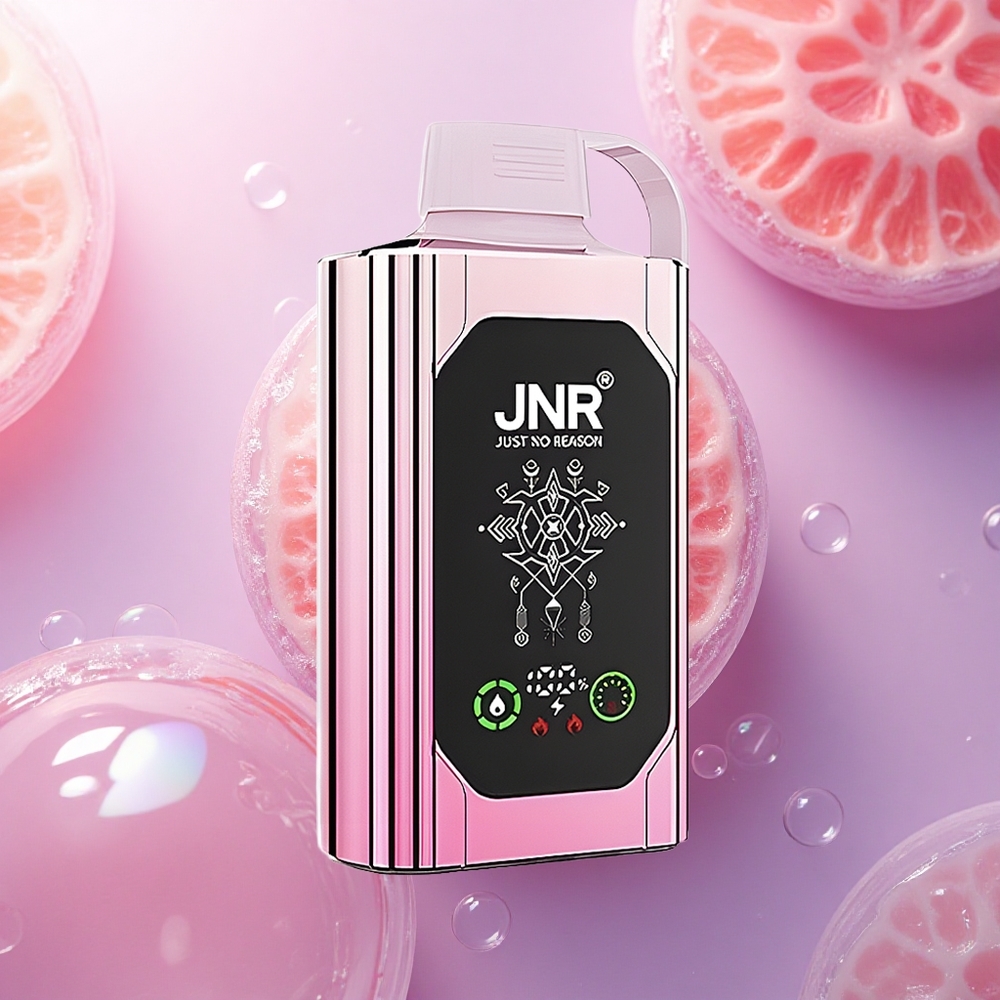 JNR Shisha Hookah Box 20500 Gelso Anguria Ghiacciato con Display HD e Capacità Batteria 1000mAh