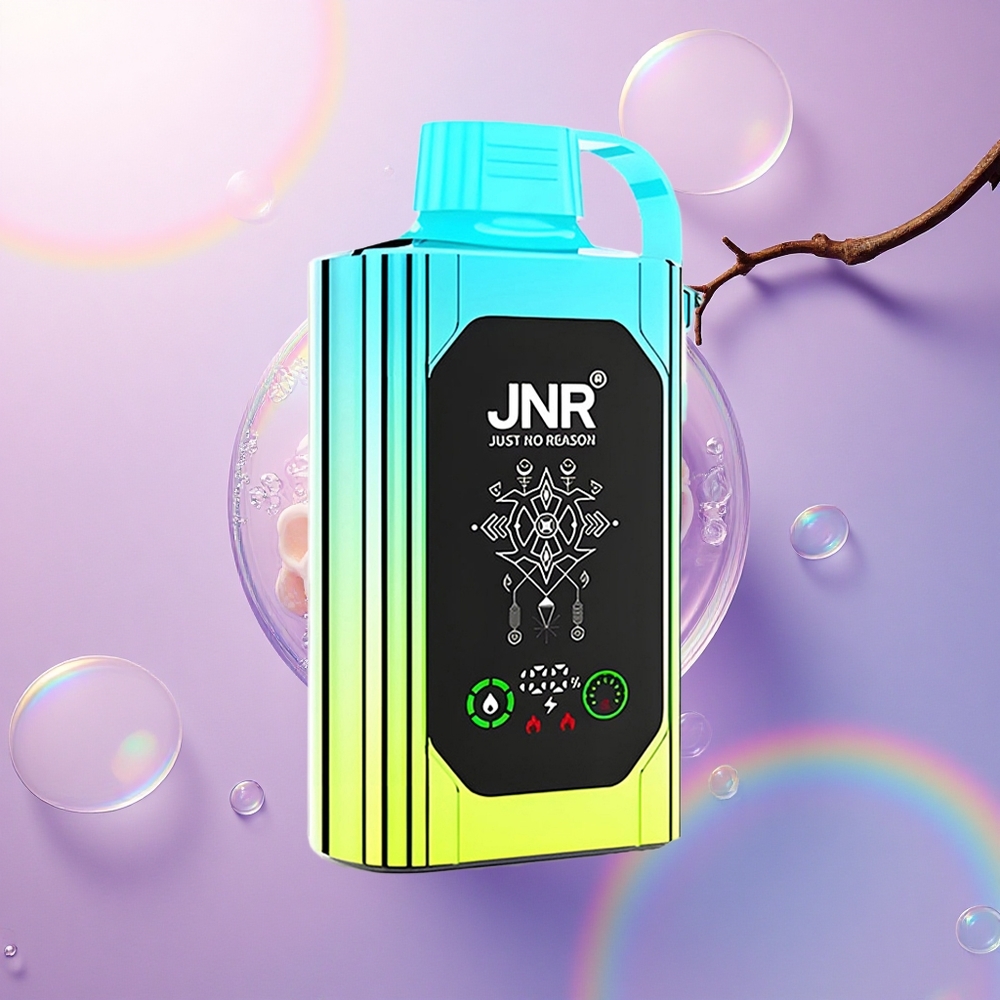 JNR Shisha Hookah Box 20500 Menta Mirtillo HD Display 1000mAh Dual Mesh