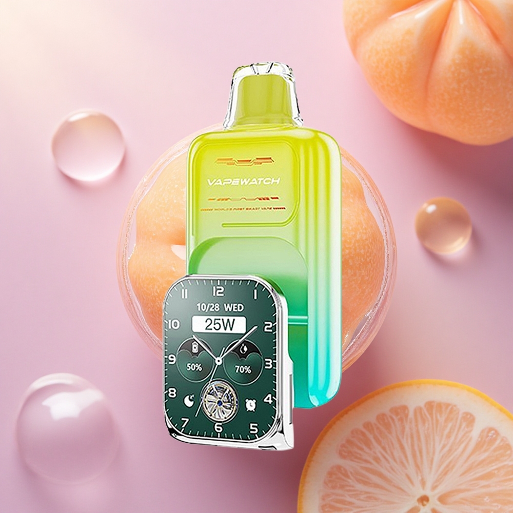 JNR VapeWatch 30000 Arancia Mango Dual Mesh 1000mAh 19mL 5% Nicotina