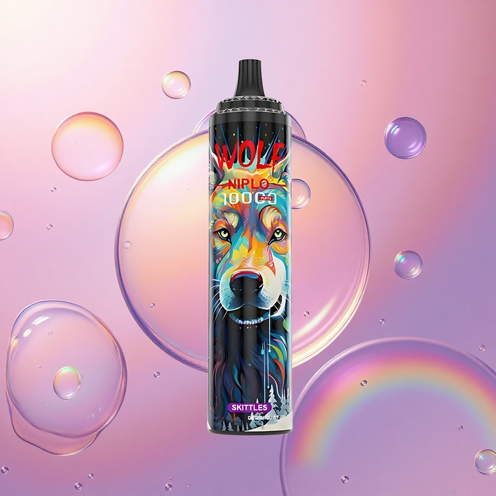 JNR Wolf Niplo 10000 Arancione Skittles 20ml 650mAh