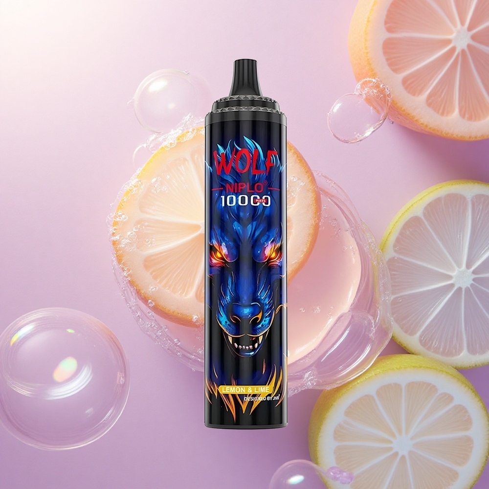 JNR Wolf Niplo 10000 Limone & Lime 20ml Tipo-C 650mAh