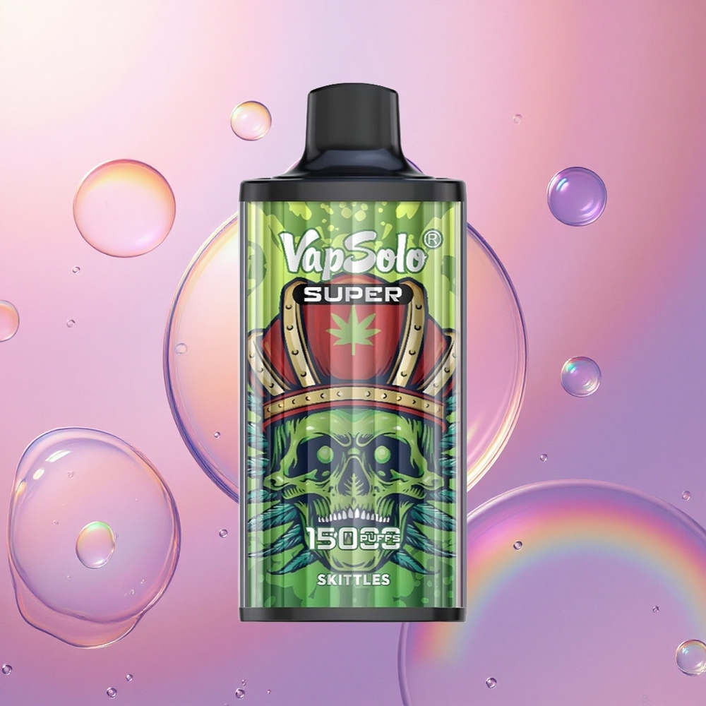 Vapsolo Super 15000 Puffs Arancione Skittles 40ml 850mAh Mesh
