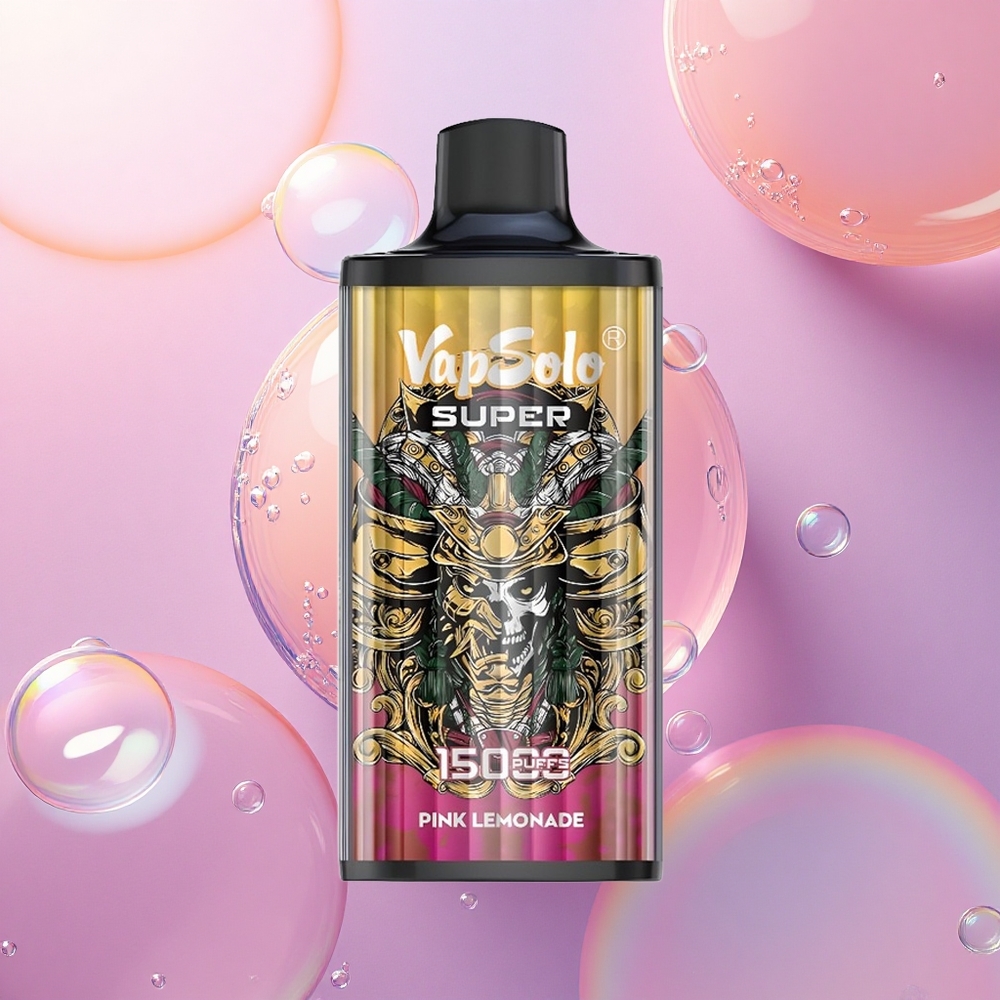 Vapsolo Super 15000 Puffs Limone Rosa Super con 40ml e 850mAh