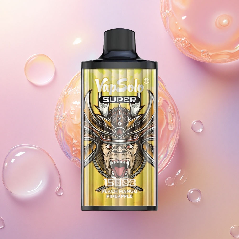 Vapsolo Super 15000 Puffs Pesca Mango Ananas 40ml 850mAh