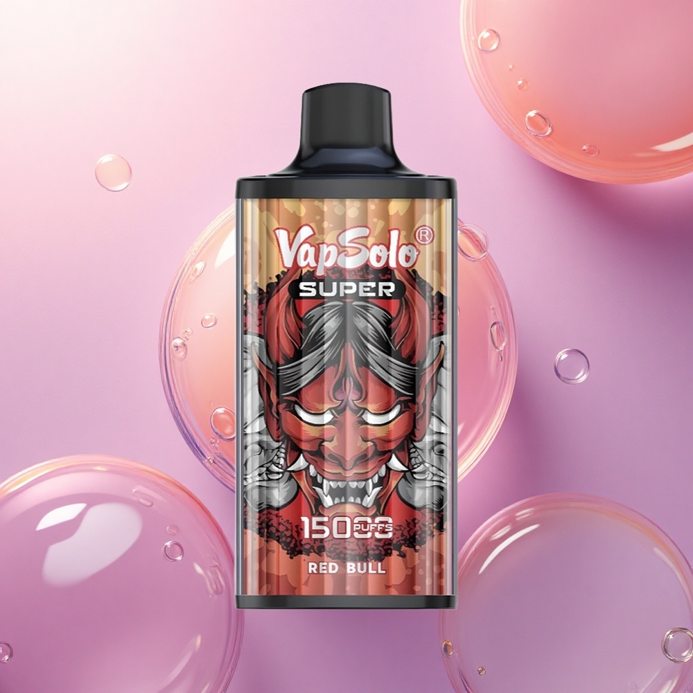 Vapsolo Super 15000 Puffs Toro Rosso 40ml 850mAh