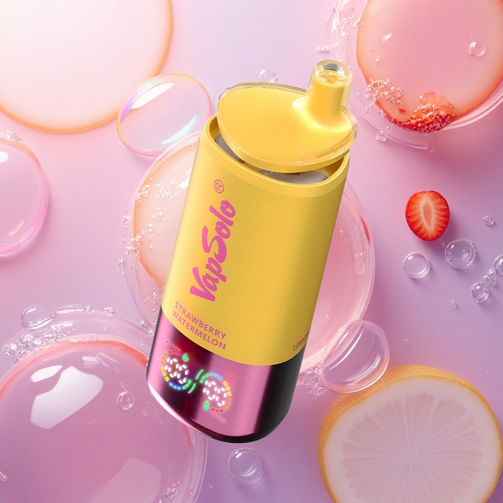 Vapsolo Triple 30000 Puffs Fragola Anguria & Pesca Limone con Nicotina 50 mg/ml e Tipo-C