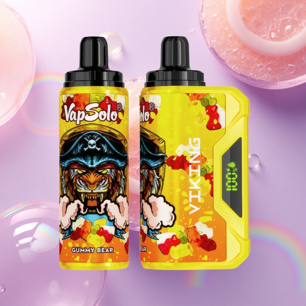 VapSolo VIKING 12000 Puffs Orsetto Gommoso VapSolo 22ml 20mg Nicotina