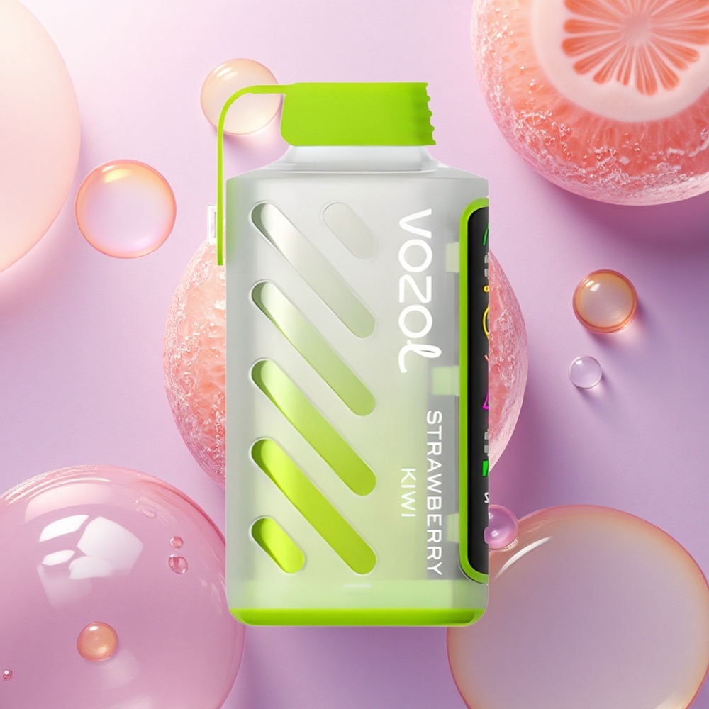 VOZOL Gear Power 20000 Puffs Fragola Kiwi Dual Mesh 20mL 5% Nicotina