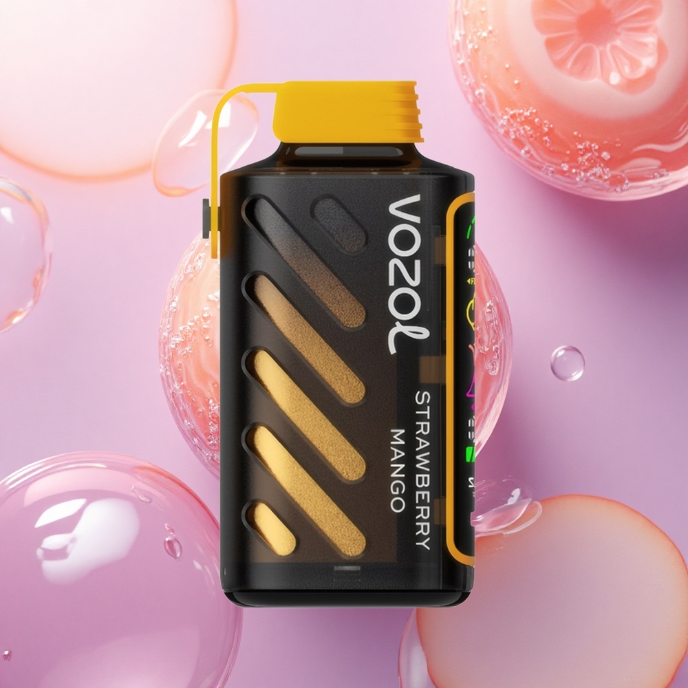 VOZOL Gear Power 20000 Puffs Fragola Mango Dual Mesh Display Pieno Nicotina 5%