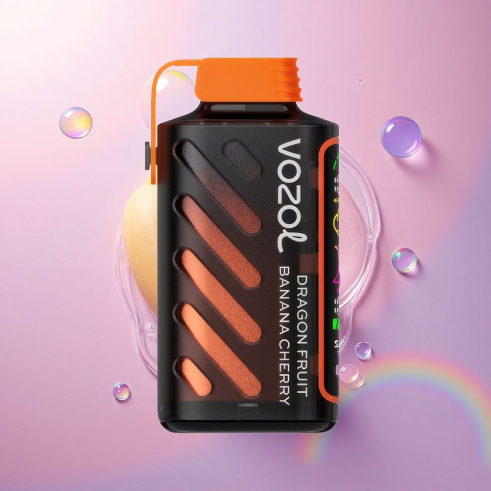 VOZOL Gear Power 20000 Puffs Frutto del Drago Banana Ciliegia con Dual Mesh Coil e 20mL