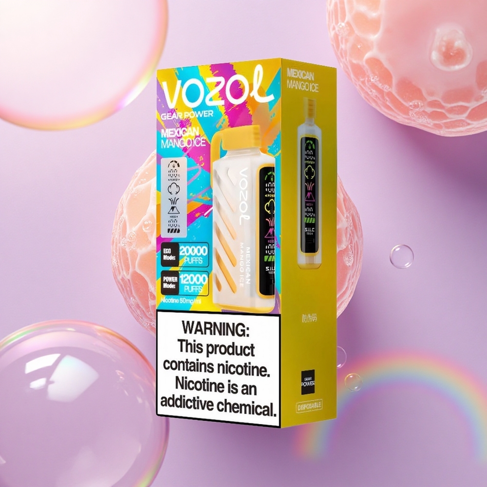 VOZOL Gear Power 20000 Puffs Gelato di Mango Messicano con Dual Mesh e Nicotina 5%