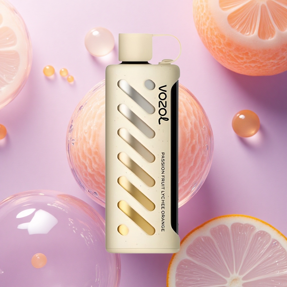 VOZOL Gear Shisha 25000 Puffs Frutto della Passione Litchi Arancia con S.i.L.C Tech e 1000mAh