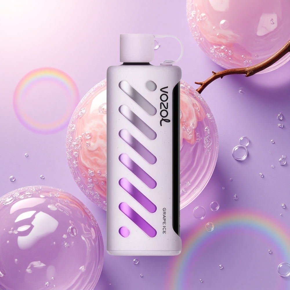 VOZOL Gear Shisha 25000 Puffs Ghiaccio d'Uva con 5mg/ml di Nicotina e 1000mAh