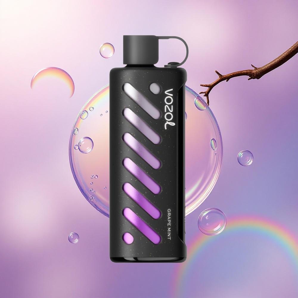 VOZOL Gear Shisha 25000 Puffs Menta Uva con Nicotina 5mg/ml e Batteria 1000mAh
