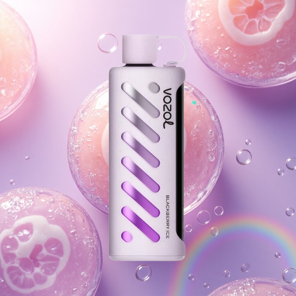 VOZOL Gear Shisha 25000 Puffs Mora Ghiaccio Dual Mesh 1000mAh 5mg Nicotina
