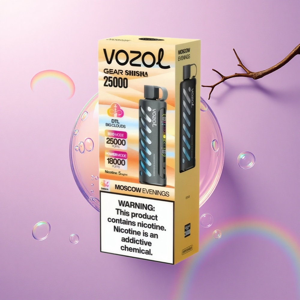 VOZOL Gear Shisha 25000 Puffs Sere Italiane Dual Mesh 1000mAh