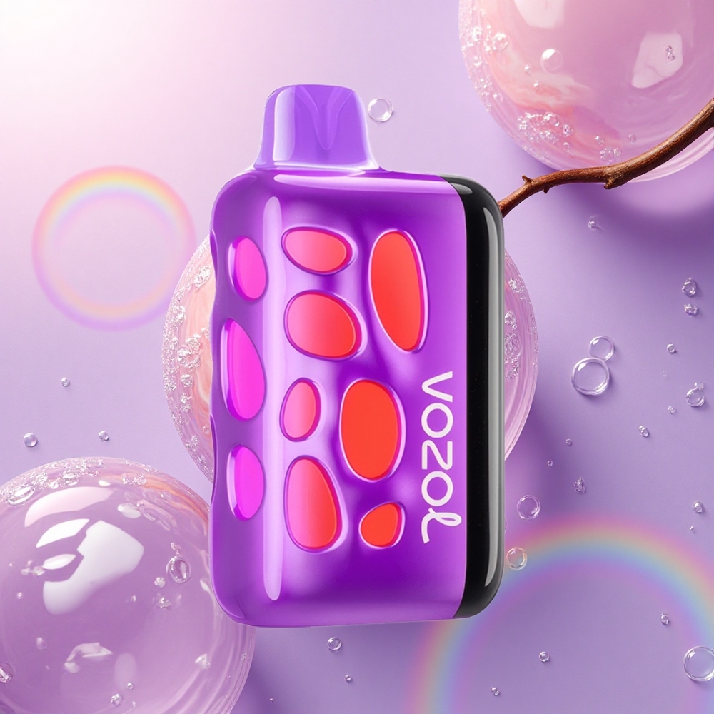 VOZOL RAVE 40000 Puffs Ghiaccio d'Uva Vibrante con 1000mAh