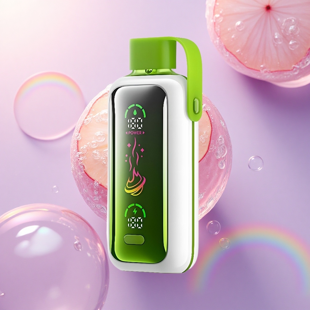 VOZOL Star 20000 Puffs Mela Doppia Ghiaccio con Schermo HD 2.2 e 650mAh