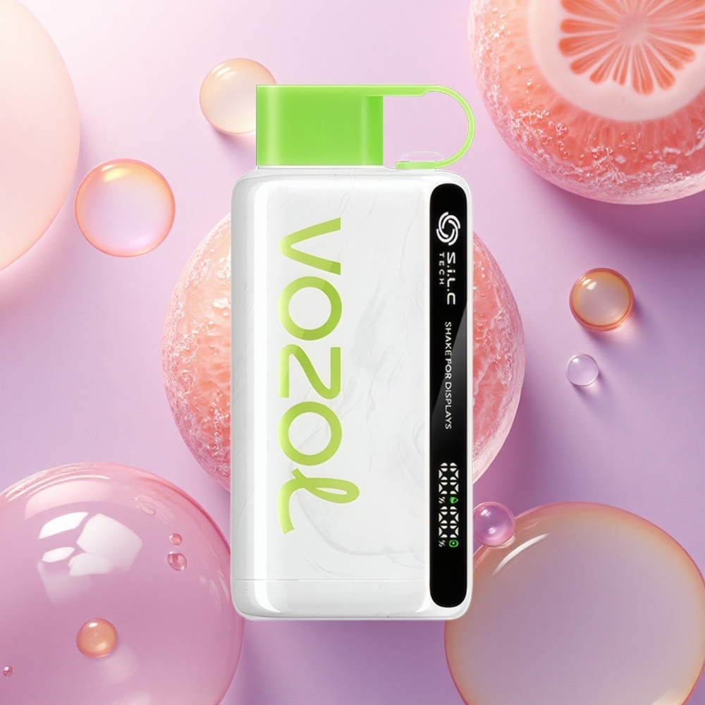 VOZOL STAR 9000/12000 Puffs Fragola Kiwi con Ricarica 30% più Veloce e 650mAh