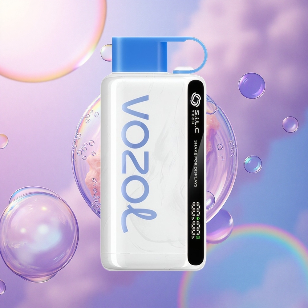 VOZOL STAR 9000/12000 Puffs Ghiaccio Lampone Blu con Ricarica Rapida 30% e Batteria 650mAh