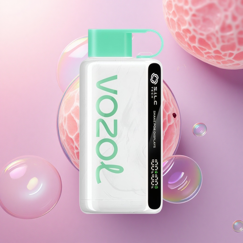 VOZOL STAR 9000/12000 Puffs Gomma da Masticare all'Anguria con Ricarica 30% più Veloce e 650mAh