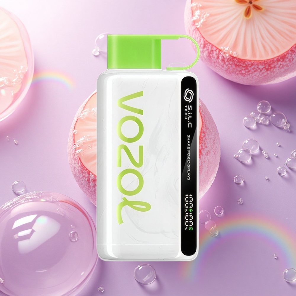 VOZOL STAR 9000/12000 Puffs Mela Acida Ghiacciata con Ricarica 30% più Veloce e Batteria 650mAh