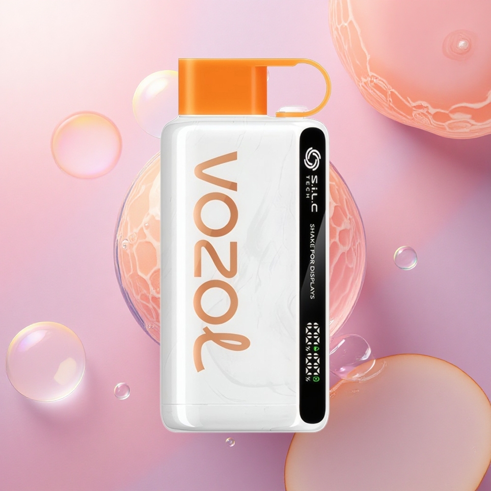 VOZOL STAR 9000/12000 Puffs Pesca Mango Anguria con Ricarica 30% più Veloce e 650mAh